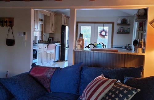 Pilot Mountain Other | Charming 2-bedroom farmhouse nestled in the woods in welcoming Pilot Mountain.