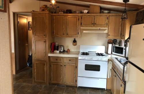 Babbitt Cabin | Charming 2-bedroom 2-bath cabin on beautiful Bear Island lake in Babbitt, MN.