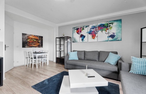 Ruhrort Apartment | Charming 3-room apartment - ideal for large groups (up to 12 people)