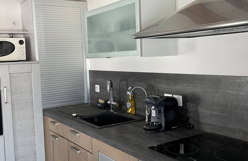 Saint-Just-la-Pendue Apartment | Charming apartment .. in visible stones bright cozy modern in the countryside