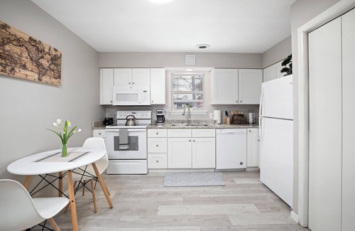Brookline Station Apartment | Charming and cozy with a modern flair, 2 BR/1.5 BA, townhome apartment