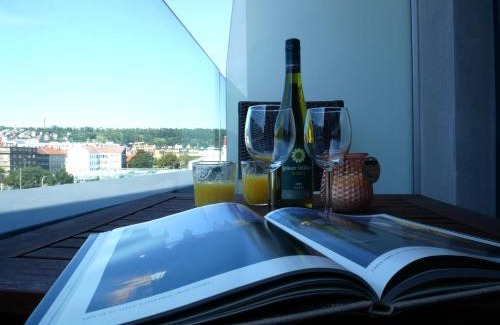 Smichov Apartment | Charming apartment with a balcony in a great location