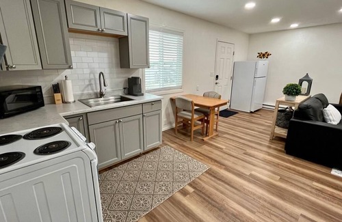 Colorado Springs Apartment | Charming Cabin steps from the beloved R&R Cafe