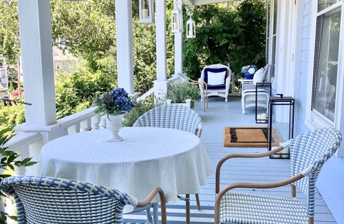 Northport Villa | Charming Captains House - resort living with pool & garden oasis !
