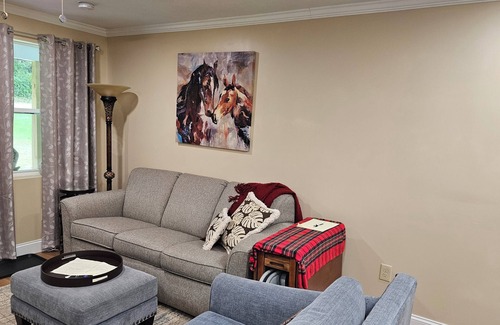 Racine House | Charming country duplex with WiFi and AC in peaceful Wampum.
