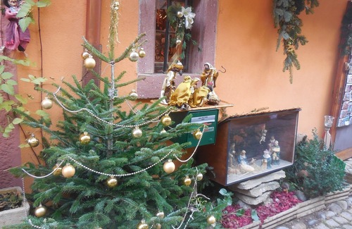 Eguisheim Apartment | Charming flat in heart of bulwarks. Polychromatic wooden ceiling