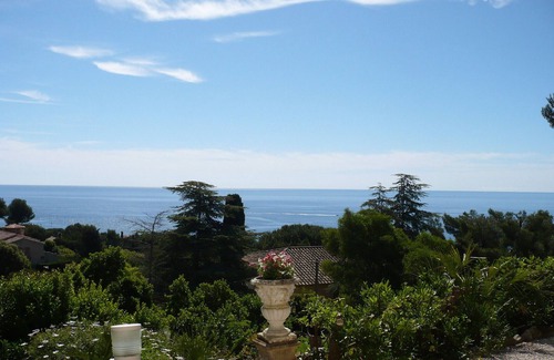 Les Issambres Apartment | Charming 2 Room 75 m2 with Splendid sea view and Huge RDJ. Beach 300 m.