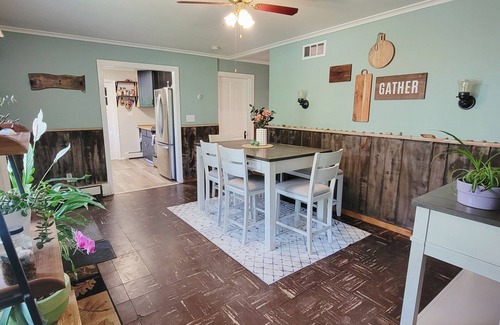 Harbor Springs Cottage | Charming garden cottage on the bike path with Scenic backyard in Harbor Springs
