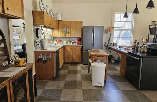 Waldoboro Apartment | Charming Historic Loft Apartment in Waldoboro. Once an Army Post & Dance Hall.