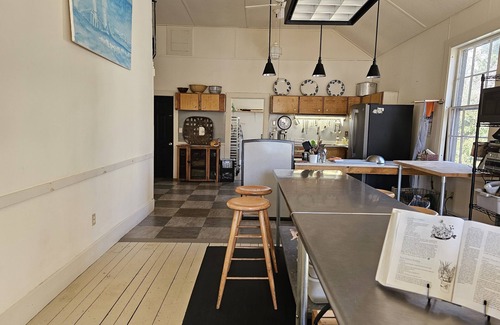 Waldoboro Apartment | Charming Historic Loft Apartment in Waldoboro. Once an Army Post & Dance Hall.