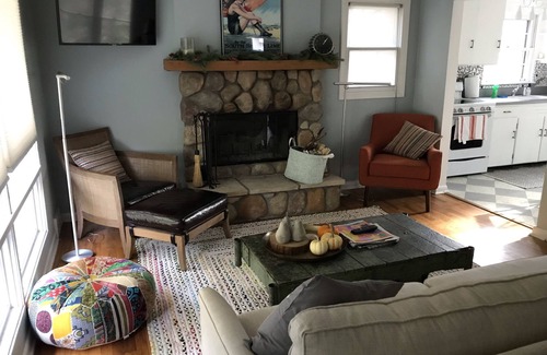 Harbert House | Charming home in the heart of Sawyer!