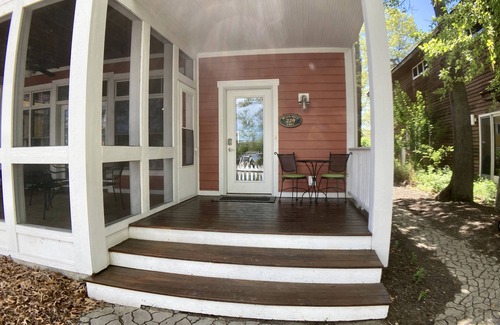 Michigan City House | Charming Home w/Golf Cart Sleeps 13. Close to pool & amenities.