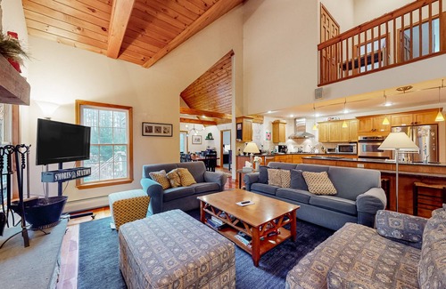 Winhall House | Charming home with hot tub, game room, fireplace, & ski lodge parking
