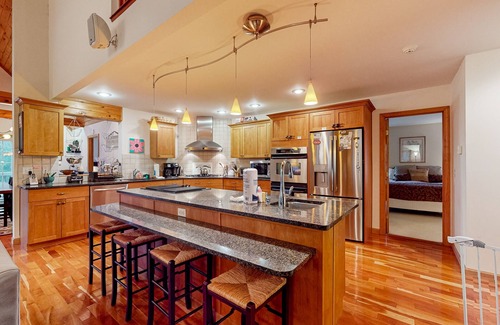 Winhall House | Charming home with hot tub, game room, fireplace, & ski lodge parking