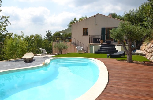 Dio-et-Valquieres House | Charming house with private pool in a medieval village
