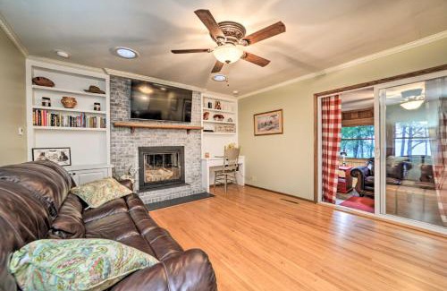 New Concord House | Charming Lakefront Home with Grill and Fire Pit!