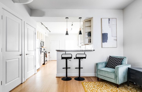 North Chesterfield Apartment | Charming Manchester Gem with Fenced Backyard & Off-Street Parking
