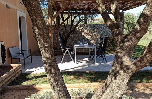 Saint-Siffret House | Charming Mazet in St Siffret near Uzès, very quiet in the heart of olive trees.