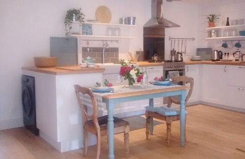 Pleslin-Trigavou House | Charming renovated stone cottage in quiet area with garden and terrace. Sleeps 4