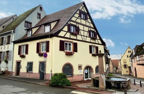 Gueberschwihr Apartment | Charming Renovated Apartment for 4 in Alsace Vineyard, Gueberschwihr