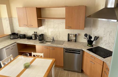 Roux Apartment | Charming Studio in Charleroi City Center, 75 m² with Terrace