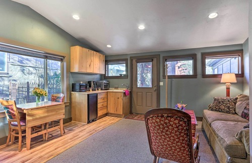 North End Apartment | Charming Studio with Patio - 2 Mi to Dtwn Boise!