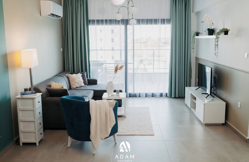Trikomo Apartment | Charming two-bedroom apartment in hotel-like resort close to beach in İskele