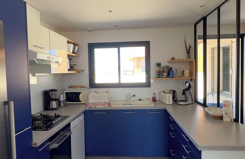 Saint-Girons Plage House | CHARMING VILLA "LES CHARDONS BLEUS" - EXCEPTIONAL LOCATION ON DUNE.