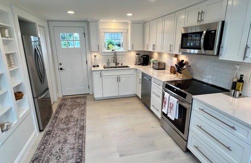 Snug Harbor House | Charming Waterfront Island Bungalow with DOCK in Narragansett!