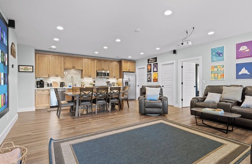 Rossville Apartment | Chatt Vistas-2bd2ba- Fire Pit Terrace - Theater - Sleeps8+