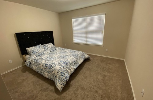 Princeton House | Cheerful 4 bedroom home with big living, kitchen, near major DFW cities.