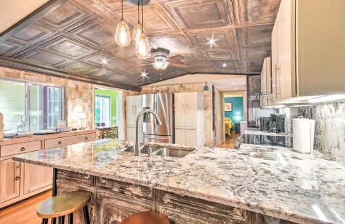 South Carolina Lakes & Blackwater Rivers House | Cheery Swansea Home on Calmont Pond with Dock!