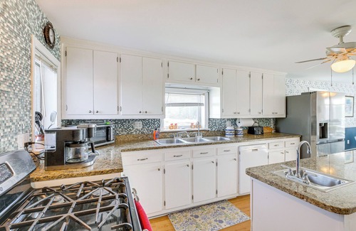 Cherryfield House | Cherryfield Home w/Decks On Historic Horse Farm