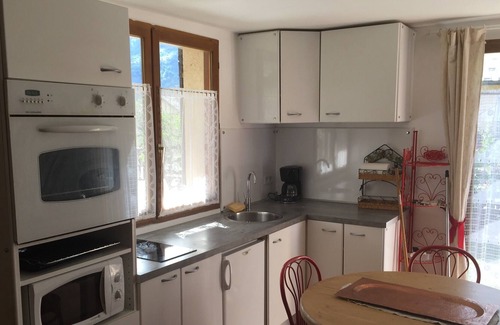 Villar-Saint-Pancrace Apartment | Chez Madeleine - Large T1 Mountain view