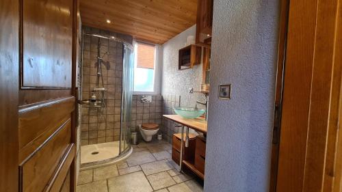 Martigny Apartment | Chez Pewee, beau duplex en ville, parc privé
