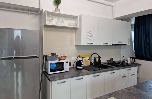Sector 6 Apartment | Chic 1-bedroom apartment with fitness room, AC in charming București