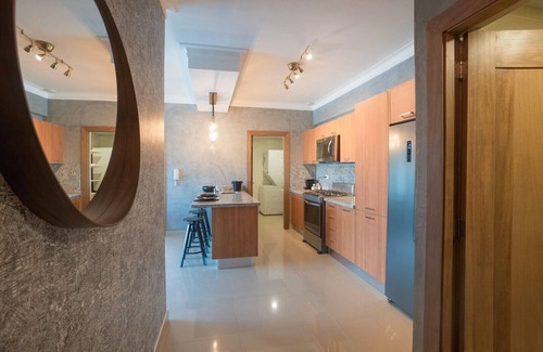 Downtown Santo Domingo Apartment | Chic City Center Apartment with Rooftop Pool + Gym
