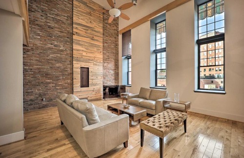 Sullivan County Apartment | Chic Downtown Escape, 8 Miles to Motor Speedway!