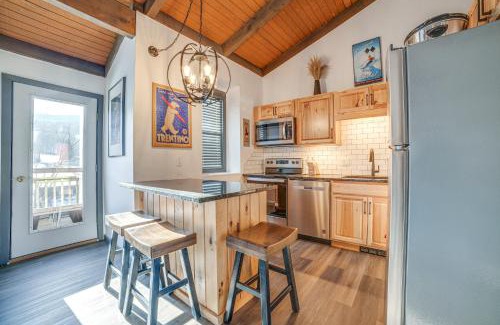 Blodgett Mills House | Chic Greek Peak Ski Resort Townhome with Balconies!