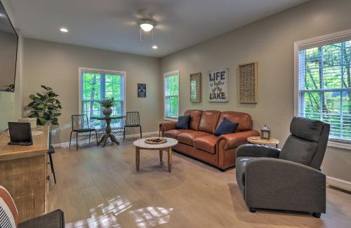 Milledgeville House | Chic Lake Sinclair Retreat with Dock and Hot Tub!