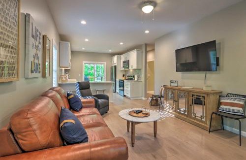 Milledgeville House | Chic Lake Sinclair Retreat with Dock and Hot Tub!