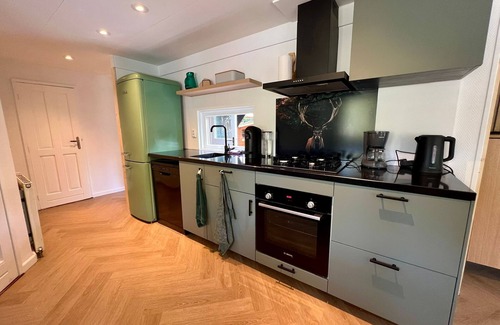 Municipality of Elburg Ski Chalet | Child-friendly holiday home near a pool and playground in the forests of Veluwe