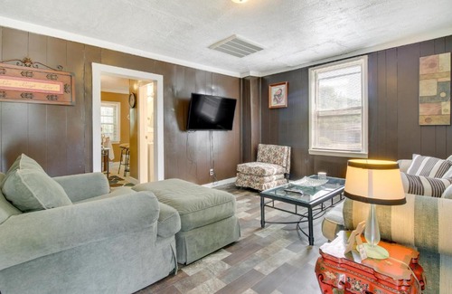 Lincoln Heights House | Cincinnati Home Rental with Balcony and Fire Pit!