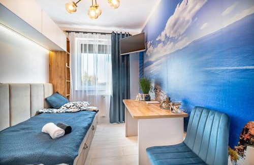 Rzeszow Apartment | City Break Apartment z gabinetem, 2 łazienkami, tarasem i garażem podziemnym w cenie
