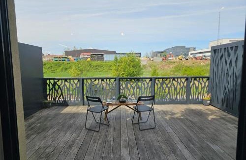 Hamm Apartment | City Living in style 3BR w 2 terraces&free parking-HAM1