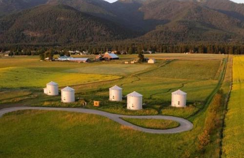 Kalispell House | Clark Farm Silos - 5 Silo Mountain View Retreat