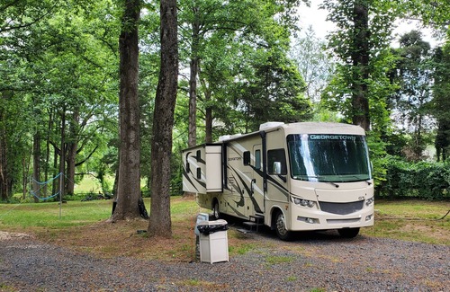 Clifton House | Class A RV on a private 5 Acre Property with RV campsite and trail.