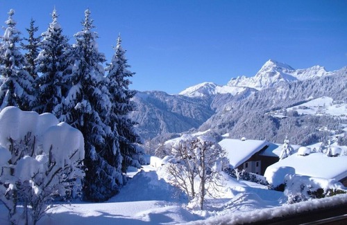 Notre-Dame-de-Bellecombe Apartment | Classified cottage in France * in Savoyard chalet, with view, AT THE FOOT OF THE SLOPES