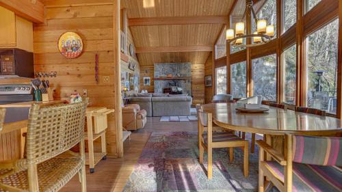 Rhododendron House | Clear Creek Cabin - Meredith Lodging
