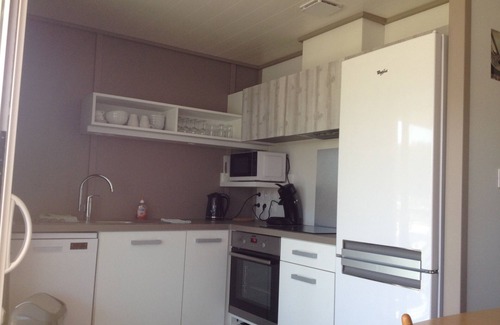 Tosse Ski Chalet | Close to beaches, 49 m² air-conditioned chalet in residential leisure park